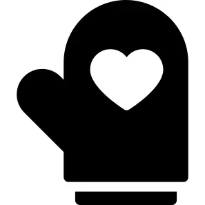Mitten with Heart