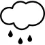 Rain pronostic symbol