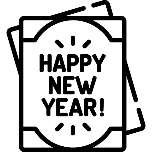 New year card