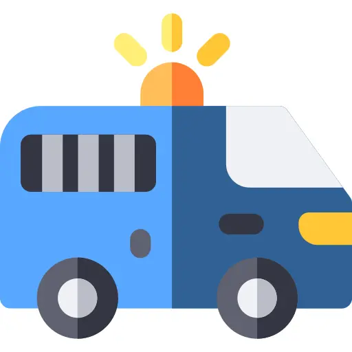 Police van