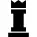 King black chess piece