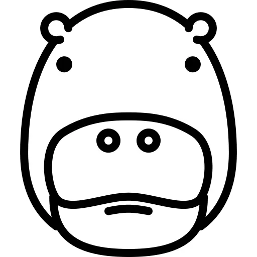 Hippopotamus Head