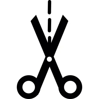 Scissors cutting