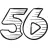 56 drawn logo