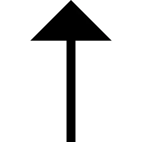 向上箭头