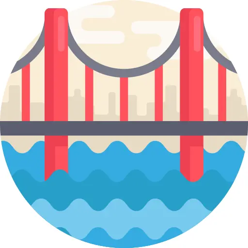 加洲的金门大桥