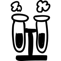 试管手绘科学工具