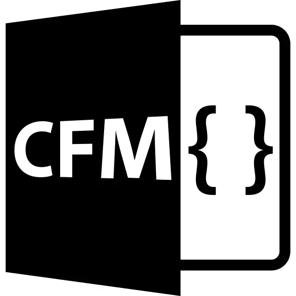 CFM file format extension with close and open brackets