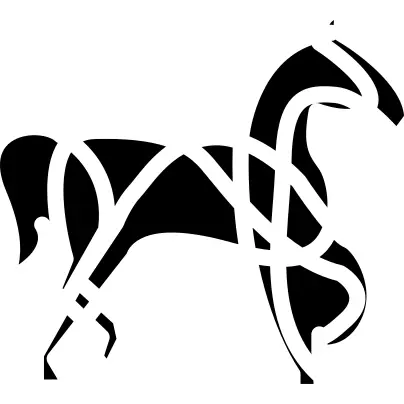 Horse artistic variant