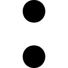 两个点的音乐符号