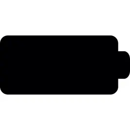 Black full battery