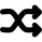 Shuffle arrows symbol for interface