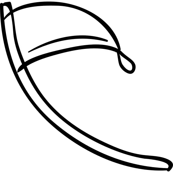 Halloween flag outline