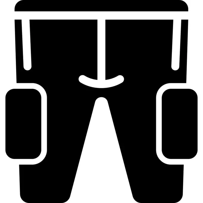 Trouser of a football player
