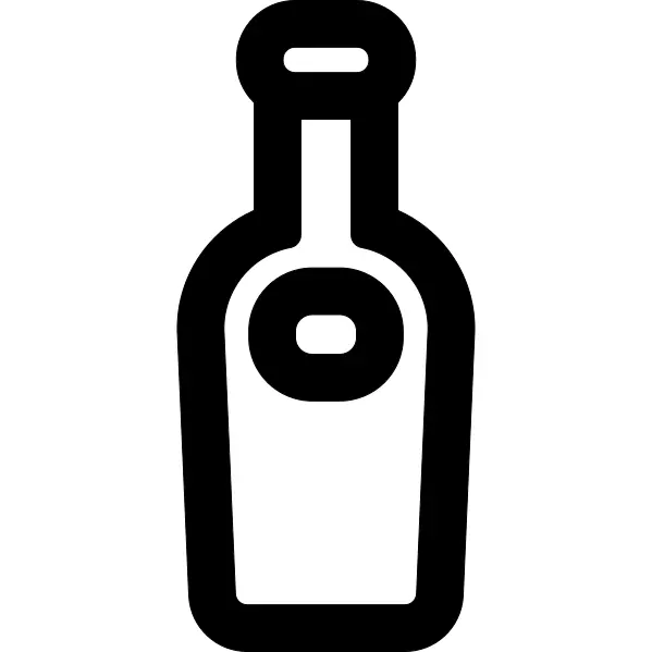 Drink bottle outline