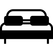 Big Bed with Pillows