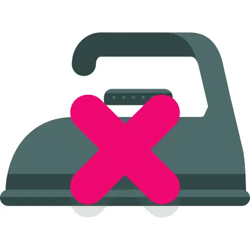 No ironing