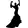 Flamenco female dancer silhouette
