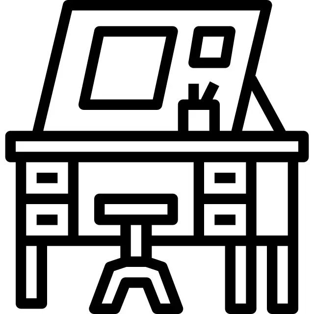 Drawing desk