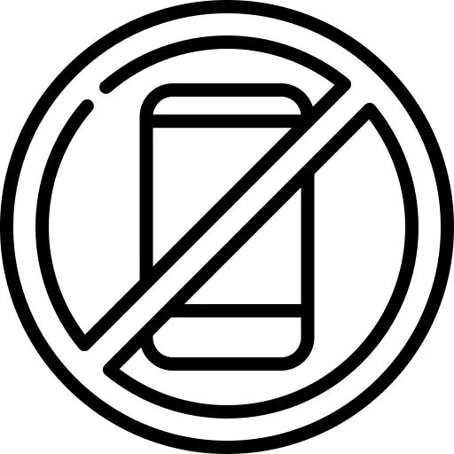 No phone