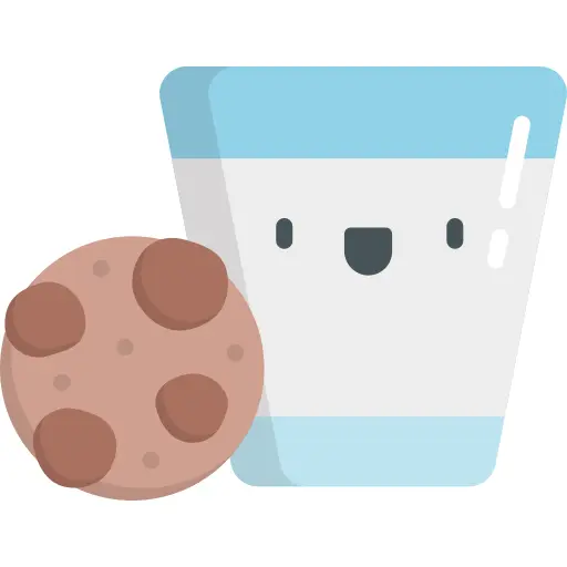 Cookie and milk