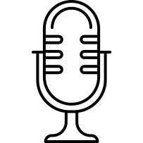 Vintage Radio Microphone