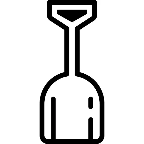 Shovel Pointing Down