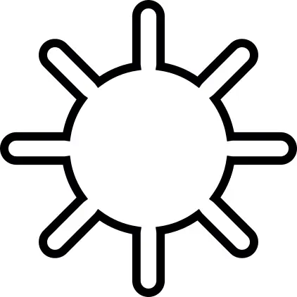 Sun symbol