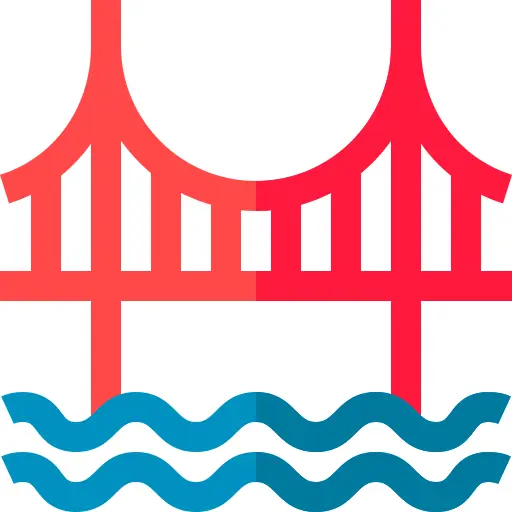 加洲的金门大桥