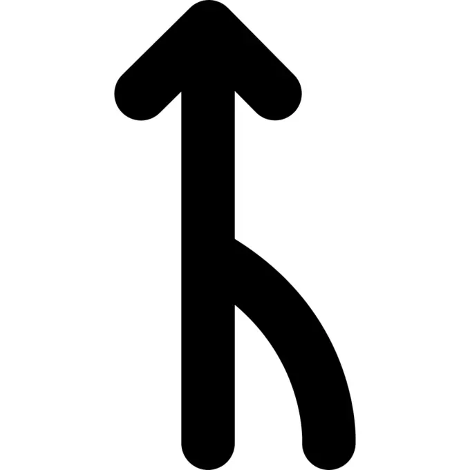 Fusioned arrows in one up arrow