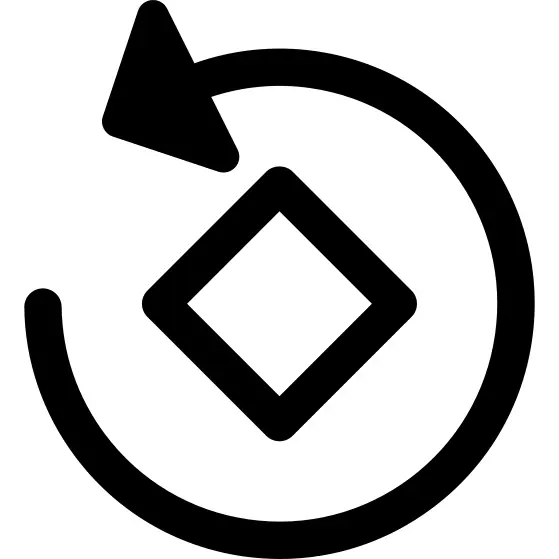 Rotating instagram tool symbol