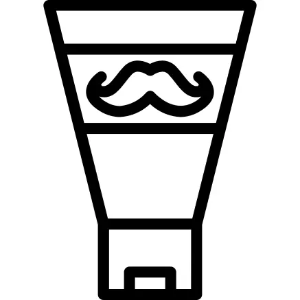 Moustache cream