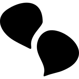 Comments bubbles black variant