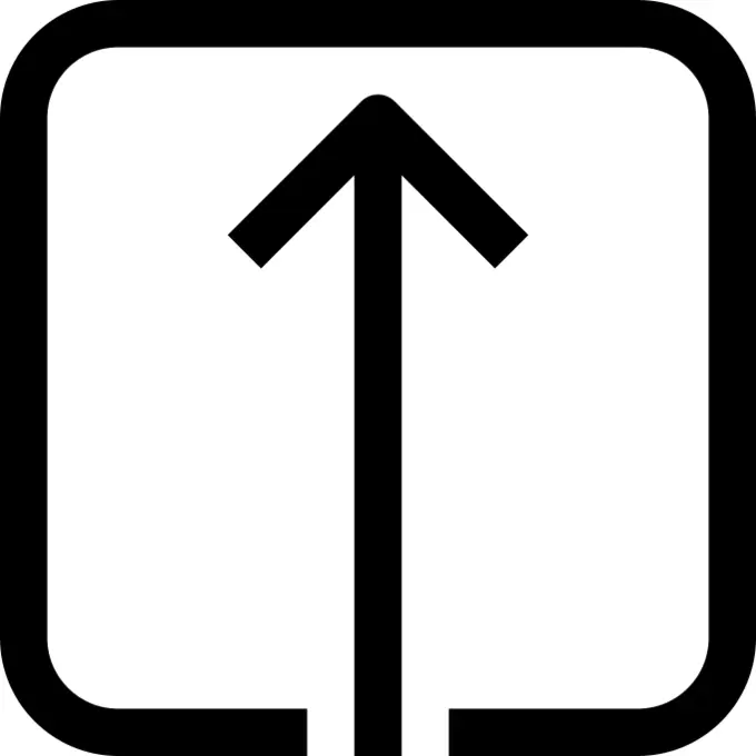 Up arrow