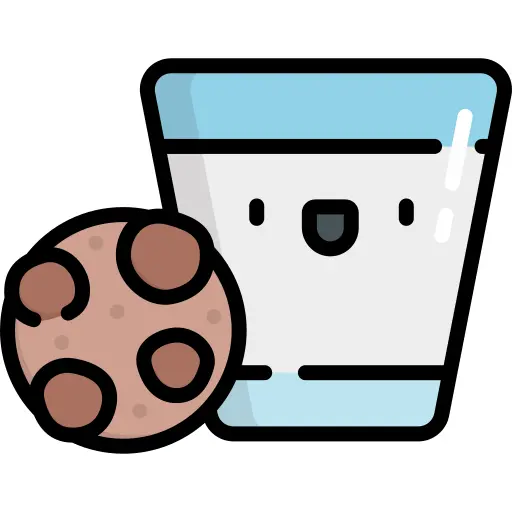Cookie and milk