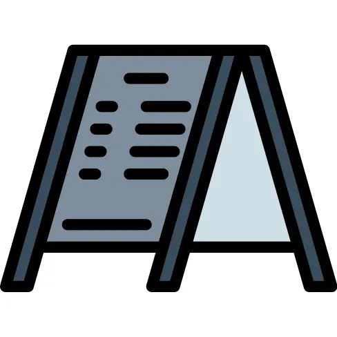 Daily specials board