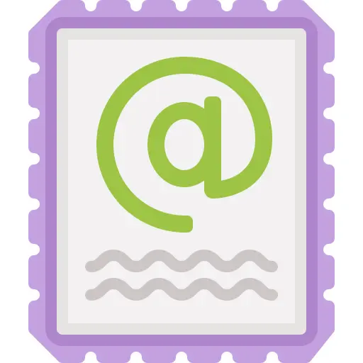 Mail stamp