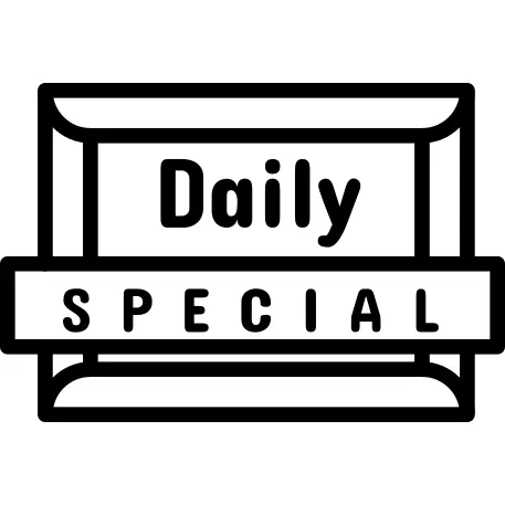 Daily specials board