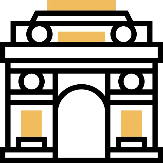 Gate of india