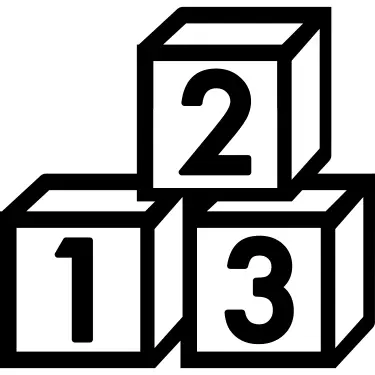 Number blocks toys
