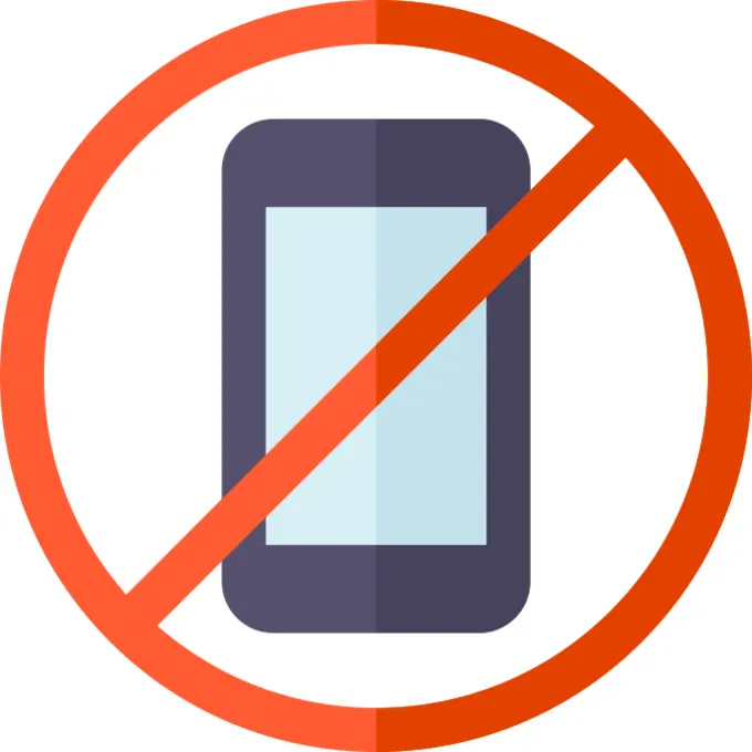 No phone