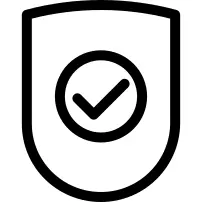 Shield with Check Mark