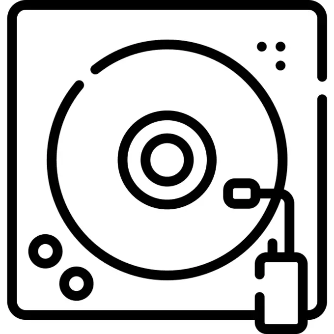 Vinyl player
