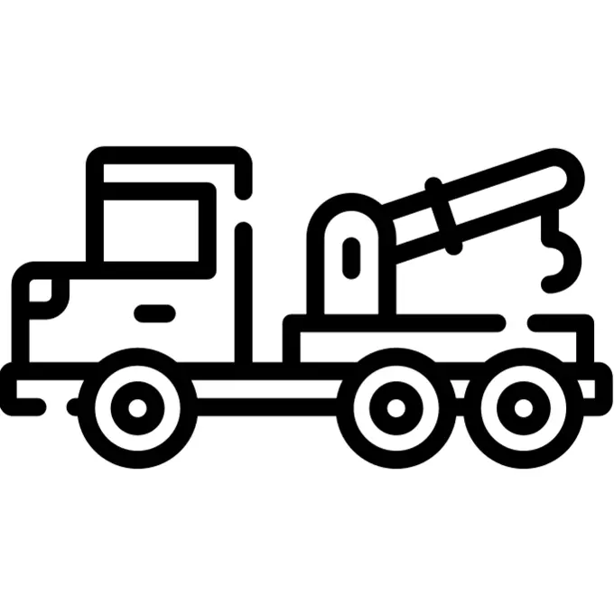 Crane truck