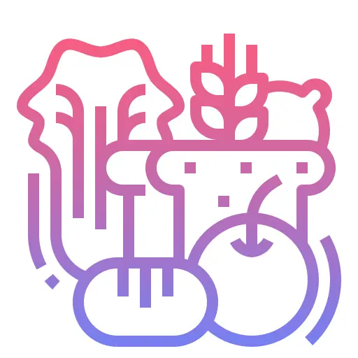 Fruits and vegetables