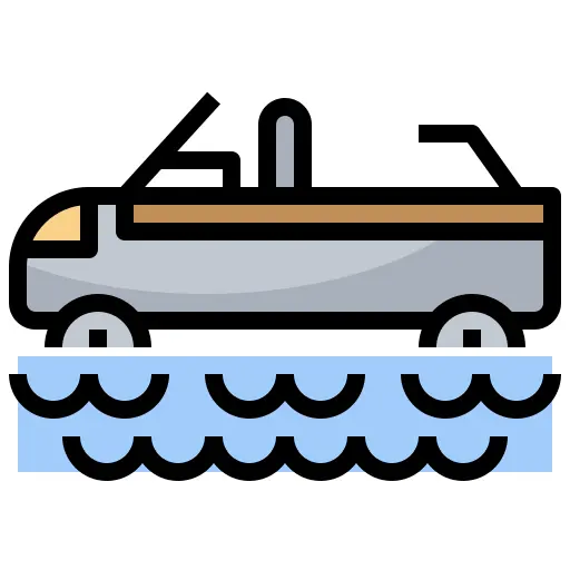 Amphibious car
