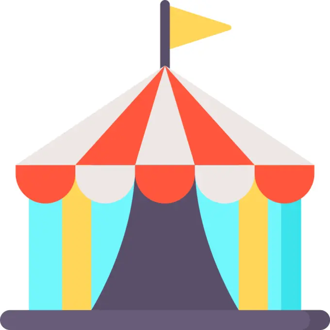 Circus tent
