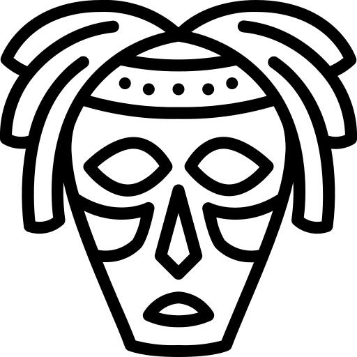 African mask