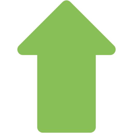 Upward arrow