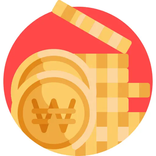South korean won